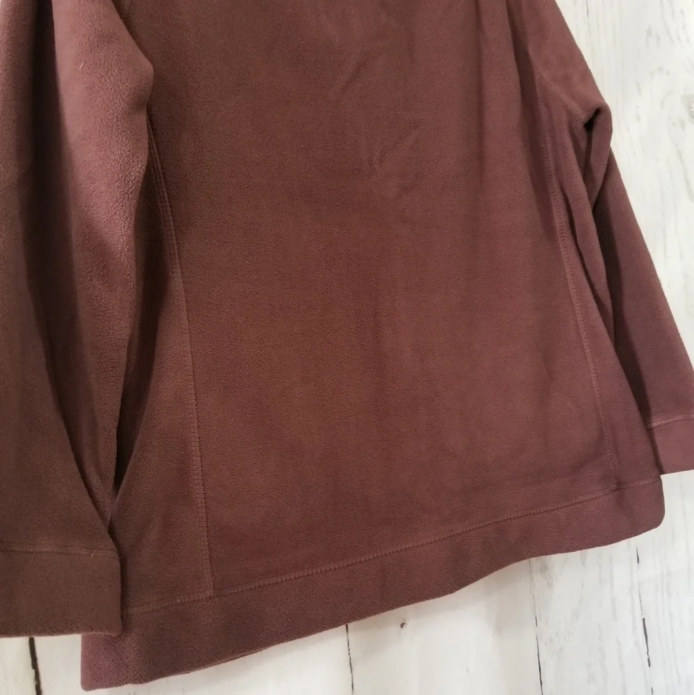 NWOT Fleece Sweater Jacket - Picture 4 of 8